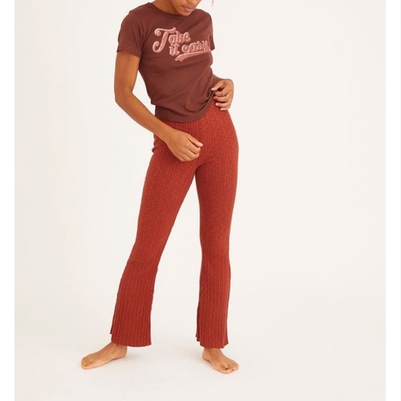 Urban Outfitters Pants - UO Rosie Ribbed Flare Pants